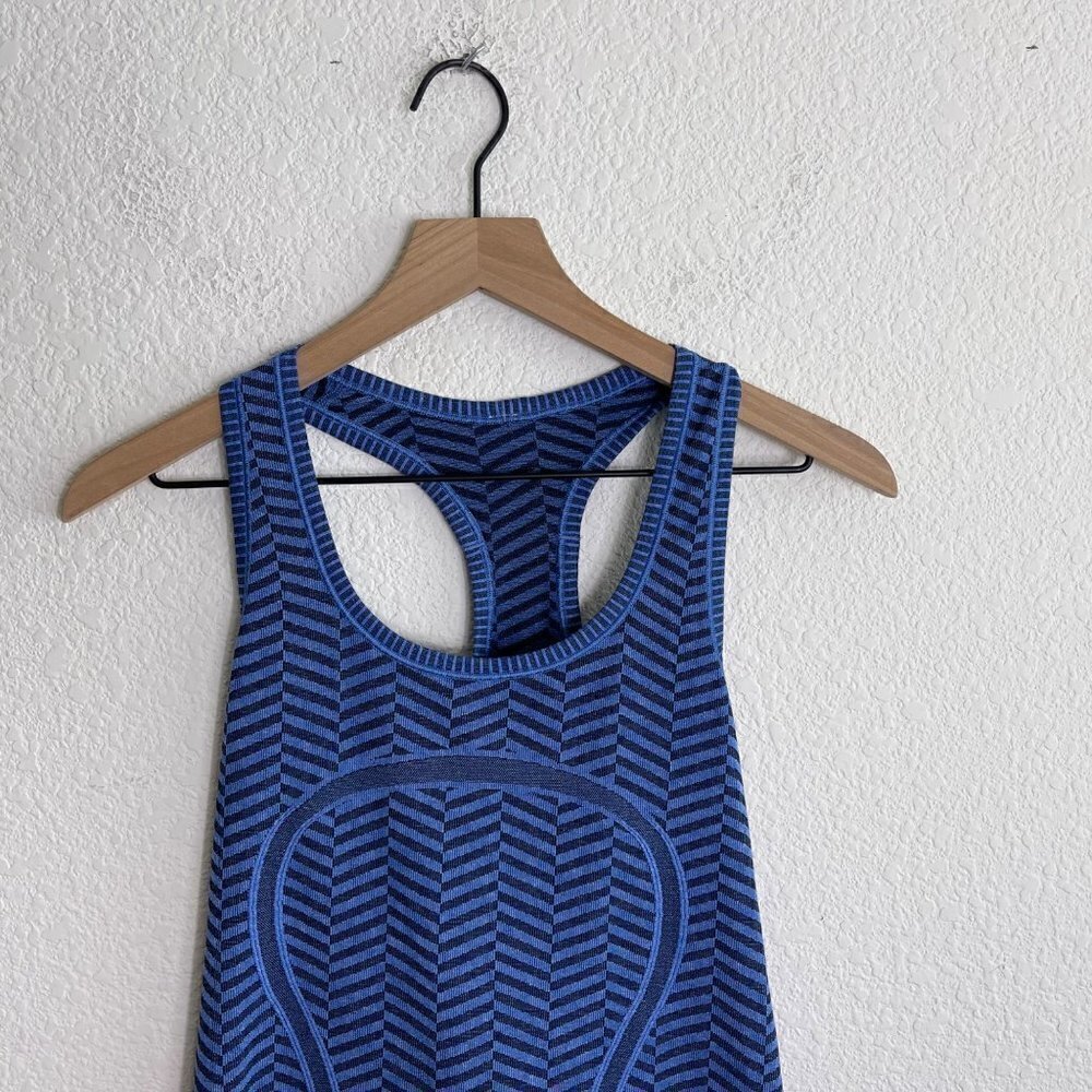 LULULEMON Swifty Tech Racerback Ribbed Tank Size 6 - Picture 6 of 9